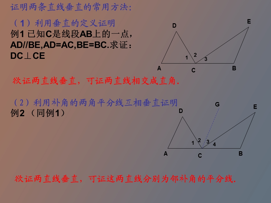 证明两条直线互相垂直.ppt_第2页