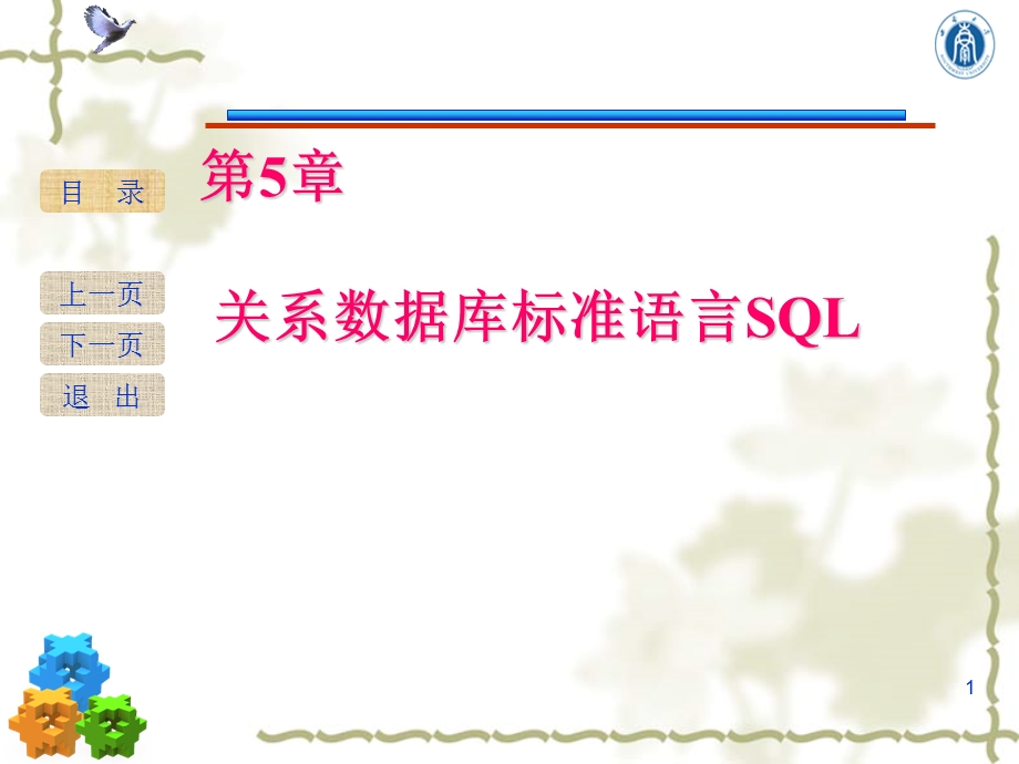 [其它考试]第五章 关系数据库标准语言SQL.ppt_第1页