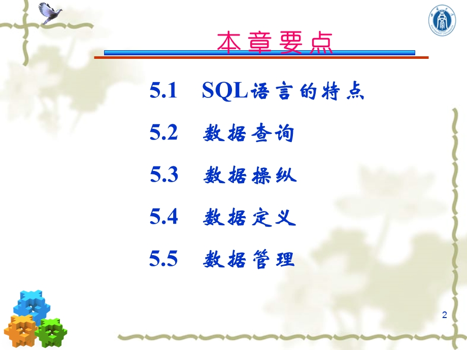 [其它考试]第五章 关系数据库标准语言SQL.ppt_第2页