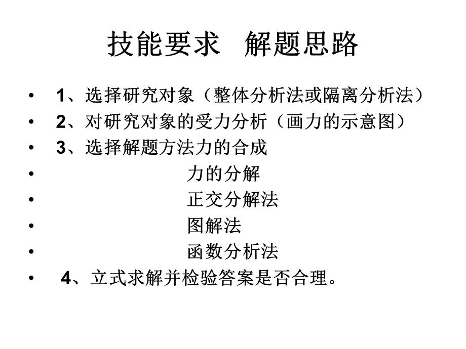 高三物理静力学考纲要求与例题.ppt_第3页