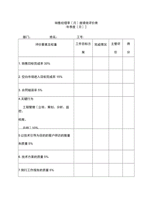 销售经理季（月）度绩效评价表.docx