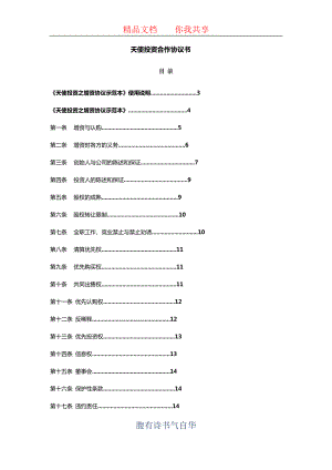 天使投资合作协议书.docx