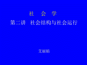 社会结构与社会运行.ppt