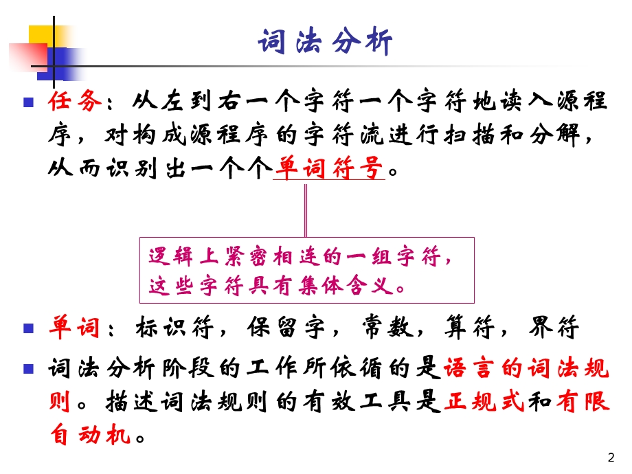 编译原理-词法分析.ppt_第2页