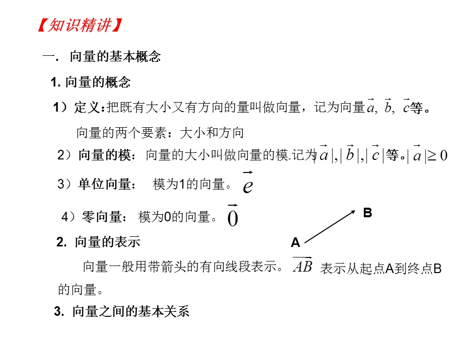 7.1向量的基本概念及其运算.ppt_第2页