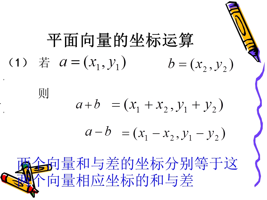 2.3.2.2平面向量的坐标运算及共线的坐标表示.ppt_第3页