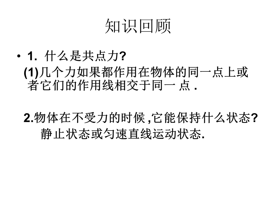 高一物理共点力的平衡及其应用.ppt_第2页