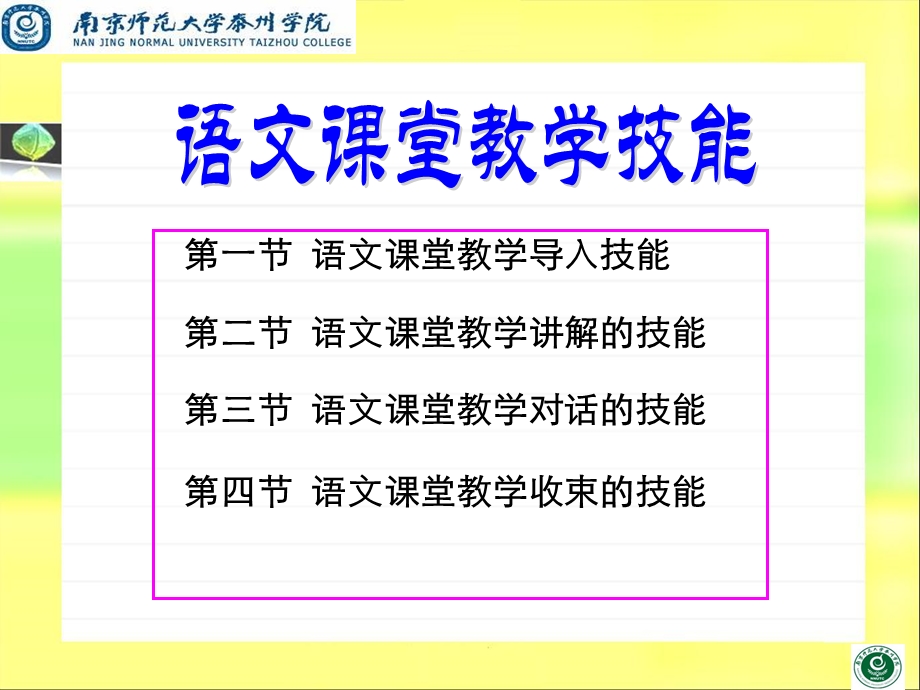 语文教学技能文稿演示.ppt_第2页