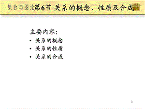 离散数学关系的概念、性质及运算.ppt