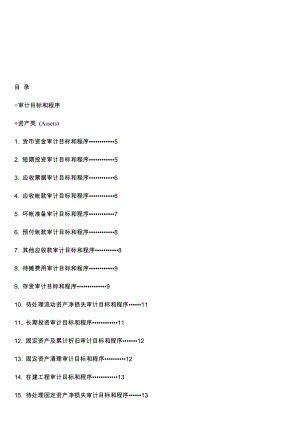 财务审计程序手册.doc