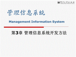 管理信息系统课件-第3章管理信息系统开发方法.ppt