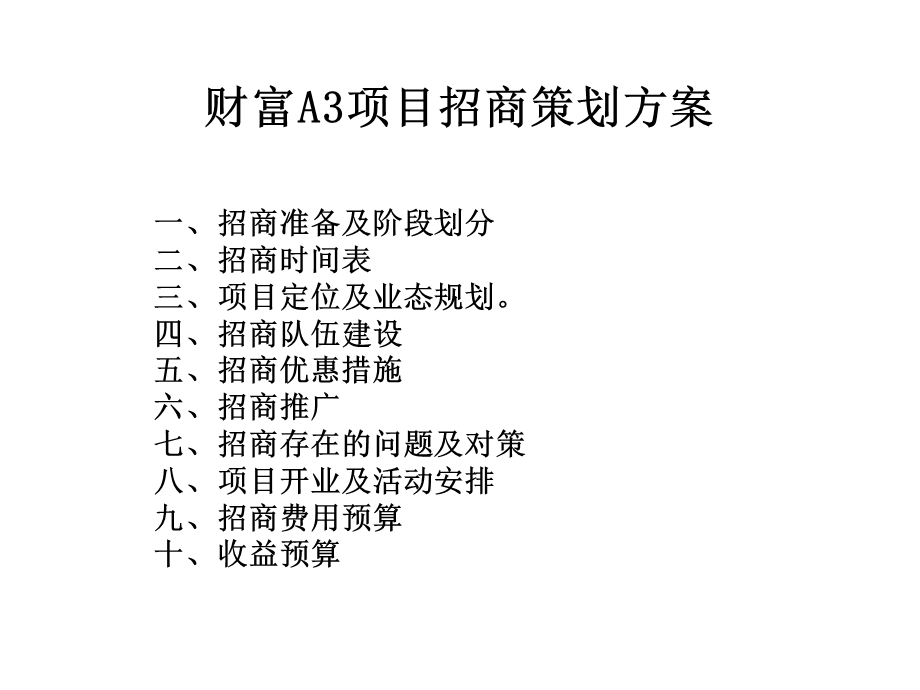 鑫军财富A3广场项目招商策划方案(37页.ppt_第2页