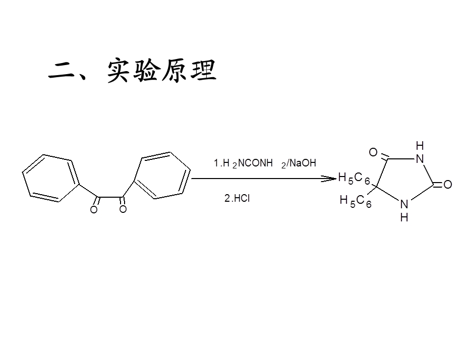 药物合成教学资料实验三苯妥英的制备.ppt_第3页