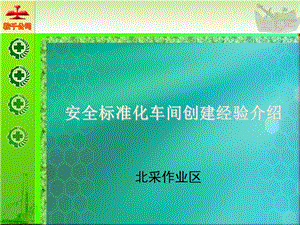 标准化车间经验介绍.ppt