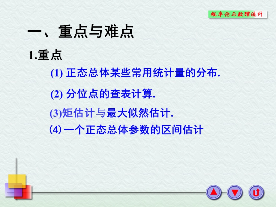 概率论与数理统计浙大四版第七章习题课6-7x.ppt_第2页