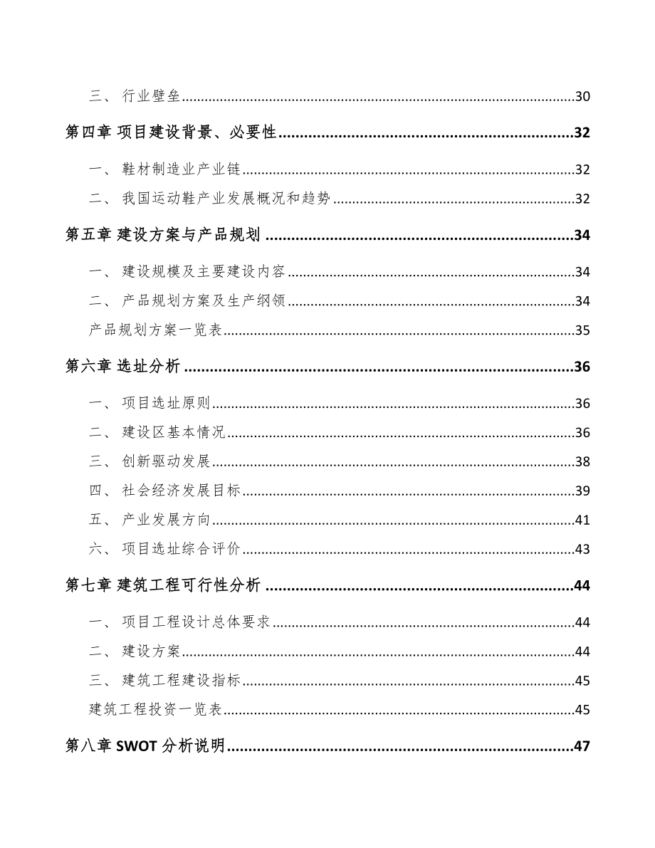 宁夏关于成立鞋材公司可行性研究报告模板参考.docx_第2页