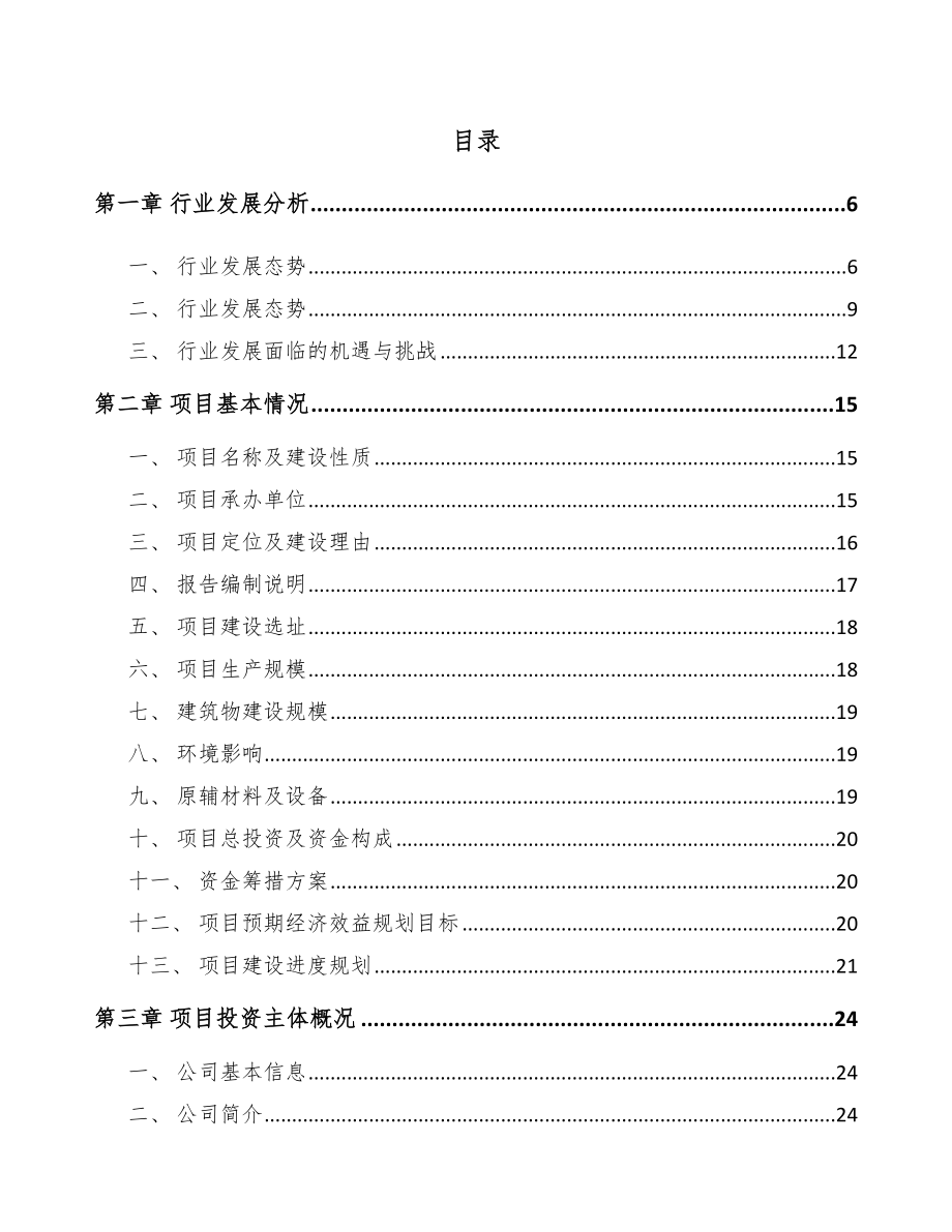 宁夏智能仪表项目可行性研究报告.docx_第1页