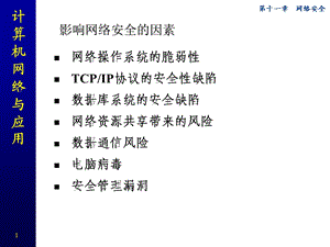 计算机网络ppt课件CH11网络安全.ppt