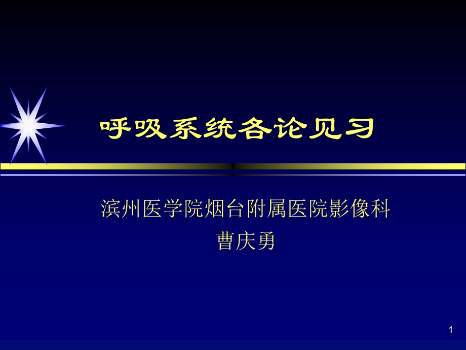 《呼吸各论-见习》ppt课件.ppt_第1页