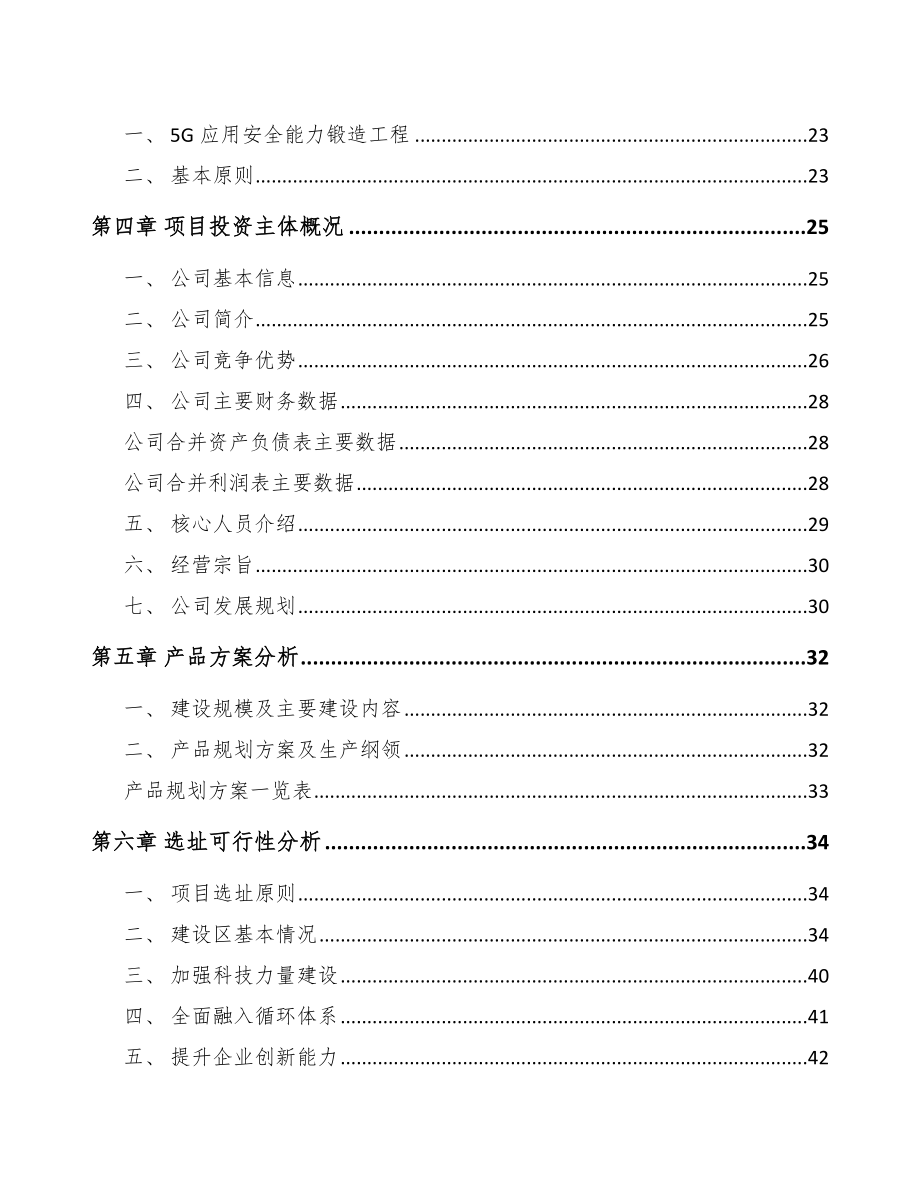 宁夏年产xxx套5G设备项目融资报告.docx_第2页