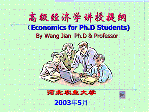 高级经济学讲授提纲.ppt