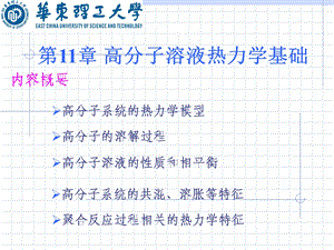 高分子溶液热力学基础.ppt