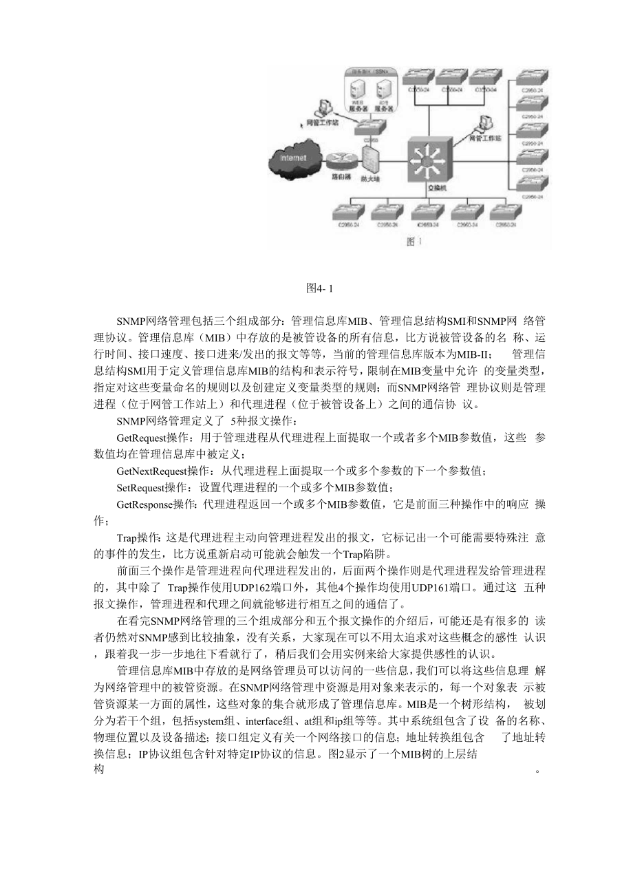 使用SNMP网络管理软件管理网络设备和链路.docx_第2页