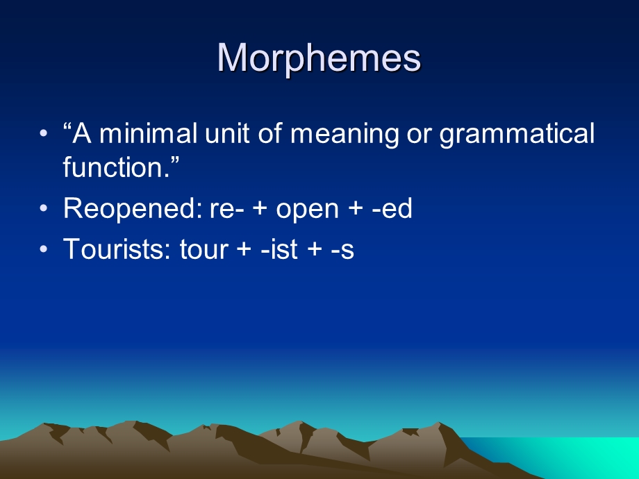 英语语言学课件Chapter8Morphology.ppt_第2页