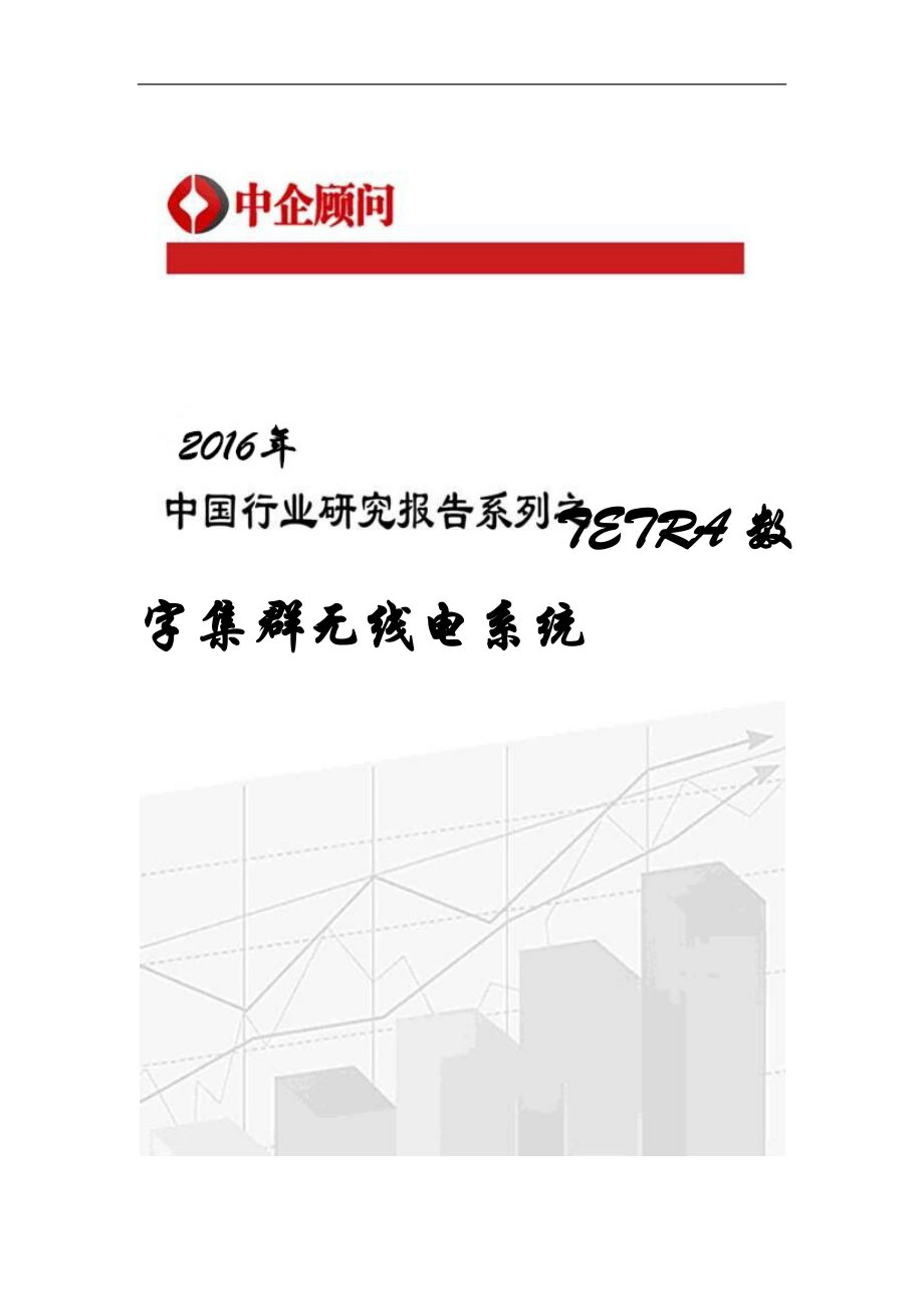 2022年中国TETRA数字集群无线电系统行业监测及投资前景预测报告.doc_第1页