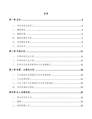 宁夏钎料项目可行性研究报告.docx