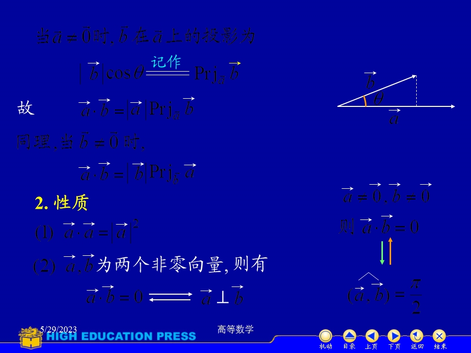 高等数学课件D72点积叉积.ppt_第3页