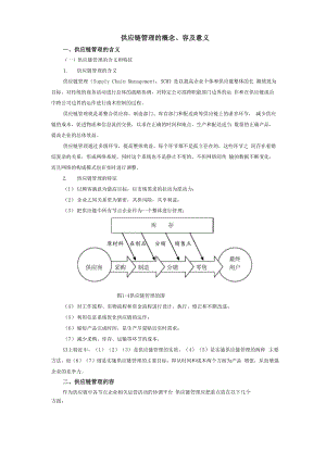 供应链管理框架理论.docx