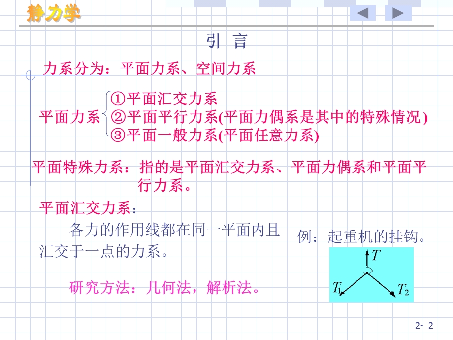 平面汇交力系与第3章平面力偶系.ppt_第2页