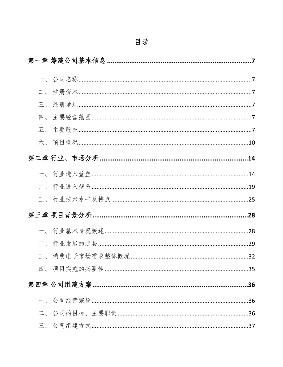 宁夏关于成立电子产品功能性器件公司可行性研究报告.docx_第2页