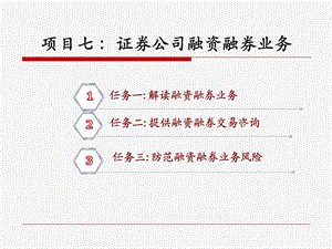 项目7-1融资融券业务.ppt