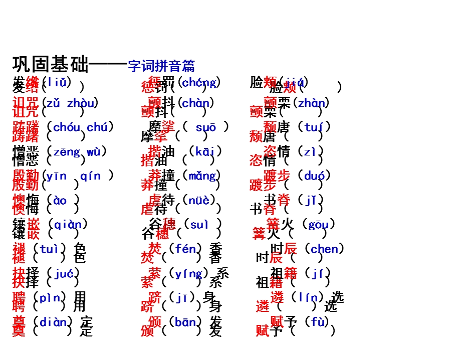 苏教版语文七年级下册第一单元复习.ppt_第3页