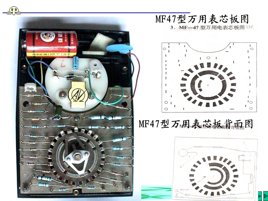 电子工艺设计(MF47型万用表原理)讲.ppt_第3页