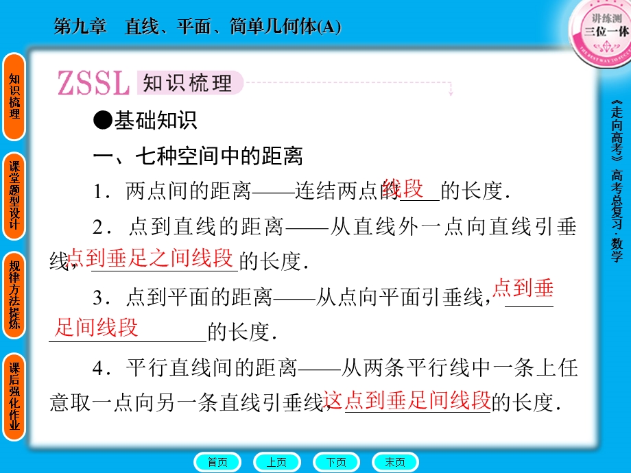 空间距离的全部求法.ppt_第2页