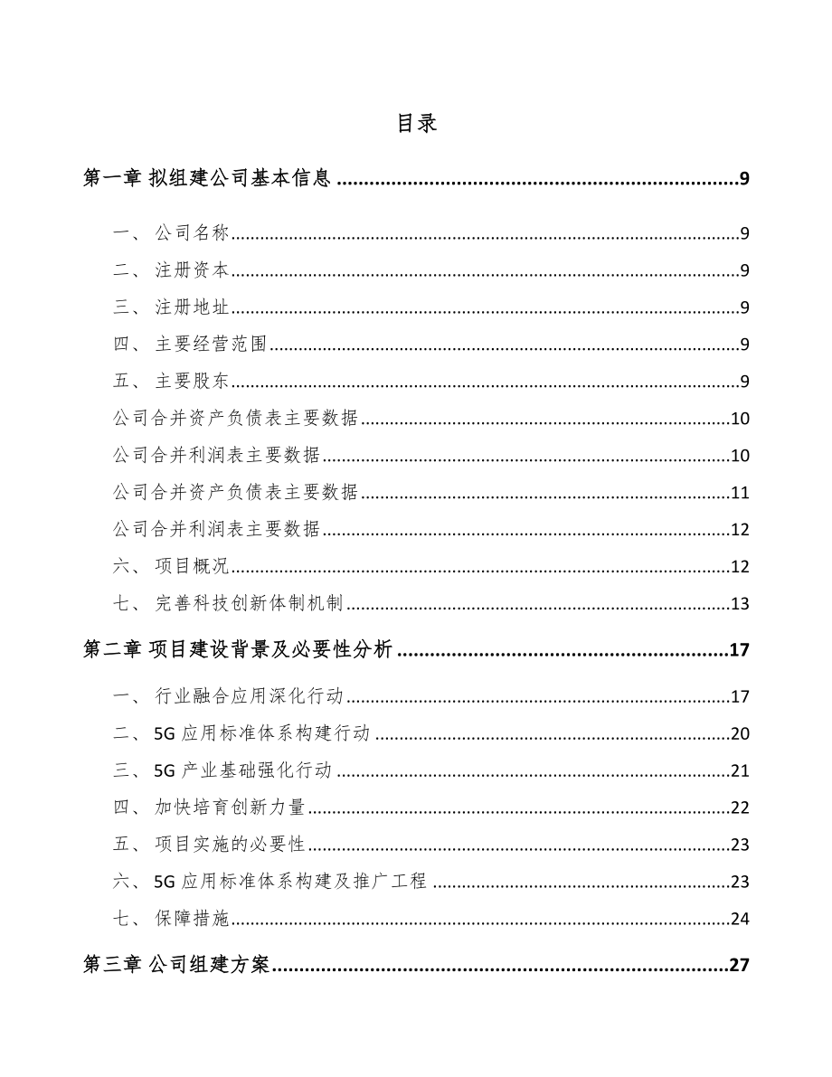 奉节关于成立5G+文化旅游公司可行性研究报告.docx_第2页