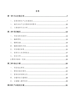 宁夏年产xxx吨休闲食品项目资金申请报告.docx