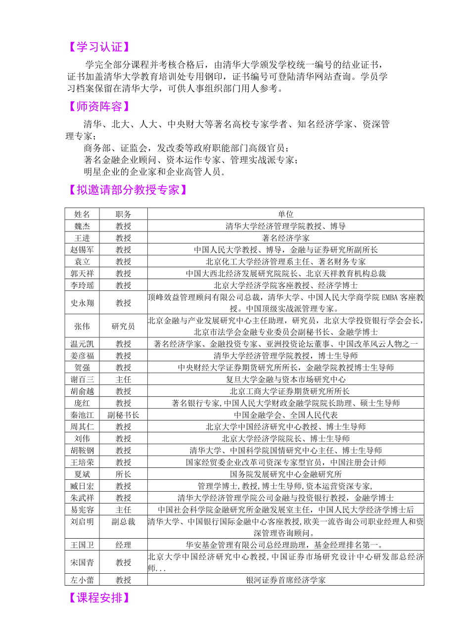 金融证劵与资本运营研修简章新.doc_第2页