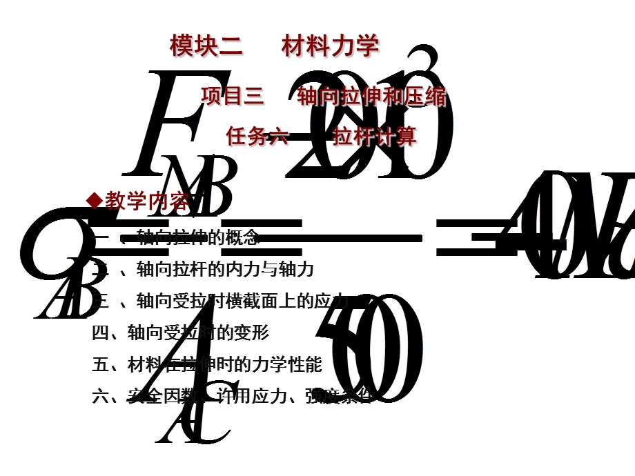 项目三-任务六-拉杆计算.ppt_第1页