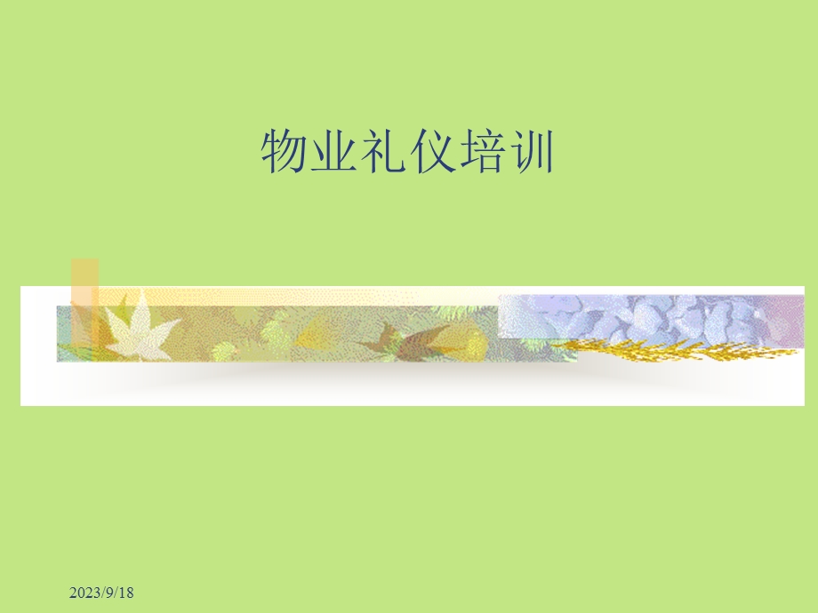 物业礼仪培训资料.ppt_第2页