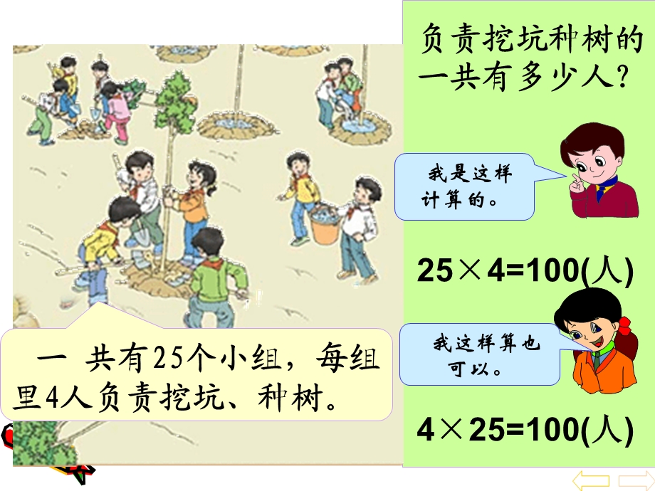 《乘法交换律、结合律和分配律》课件(用).ppt_第3页