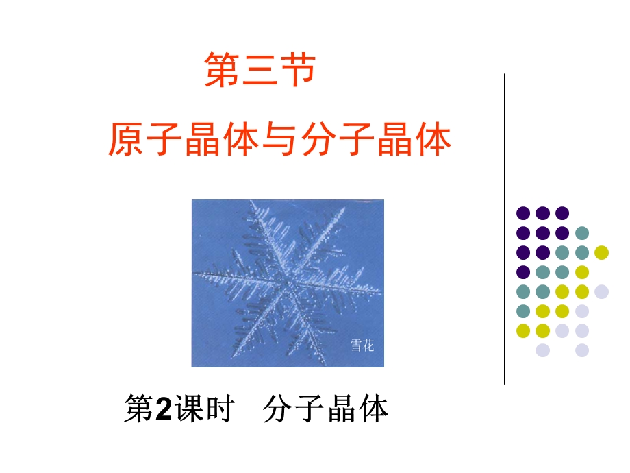 《分子晶体》课件.ppt_第1页