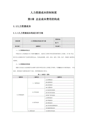 人力资源成本费用控制制度.docx