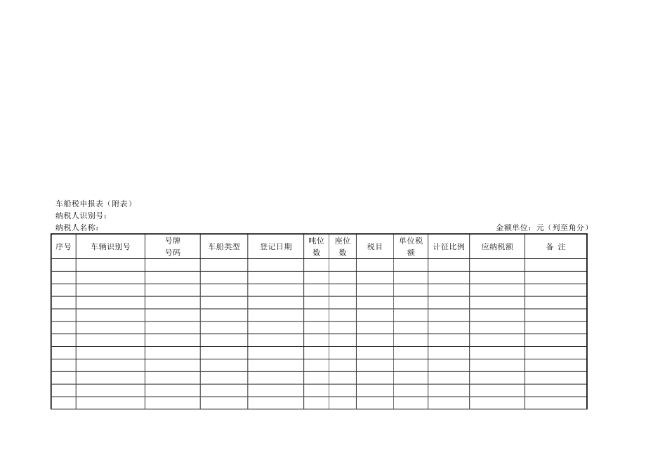 车船税申报表.doc_第1页