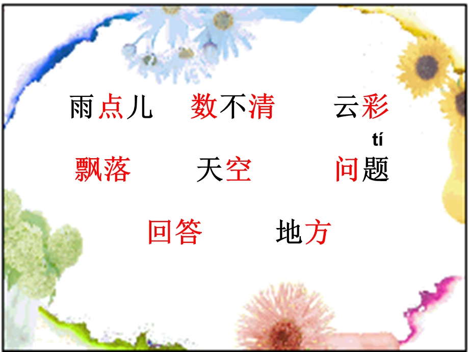 一年级语文《雨点儿》PPT课件 (2).ppt_第3页