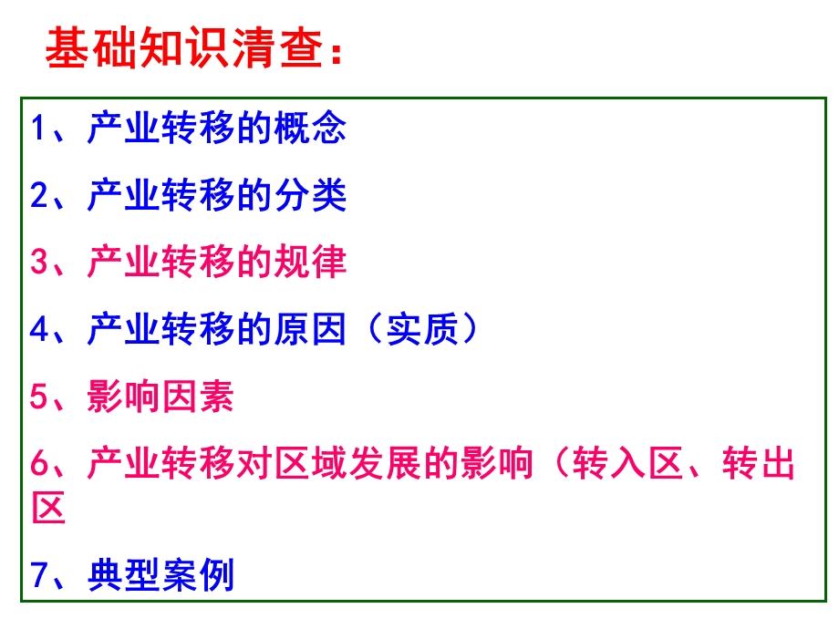 上课用-高三-一轮复习-产业转移.ppt_第2页