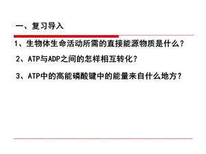 ATP的主要来源细胞呼吸1PPT文档精选文档.ppt